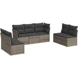  7-dijelni set vrtnih sofa sivi od poliratana | shoptok.hr