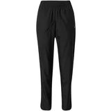 Asics Športne hlače svetlo siva / črna