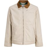 Jack & Jones Prehodna jakna 'JORNORREBRO' ecru / karamel | Shoptok.si