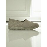 Resti Gaia Verde Women's Moccasins – Comfortable Green Fabric Flat Shoes | shoptok.hr