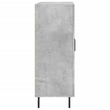  Komoda siva boja betona 69,5x34x90 cm od konstruiranog drva | shoptok.hr