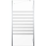 vidaXL tuš-kabina od kaljenog stakla 120 x 68 x 130 cm prugasta | shoptok.hr