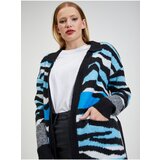 Orsay Blue-Black Women's Patterned Cardigan - Women Cijene
