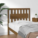  Uzglavlje za krevet boja meda 95,5x4x100 cm od masivne borovine | shoptok.hr