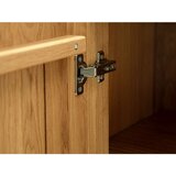 Micadoni Komoda iz masivnega hrasta v naravni barvi 160x76x45 cm Charlotte – | Shoptok.si