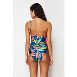 Trendyol Tropical Patterned One-Shoulder Tie Regular Swimsuit | Eponuda.ba