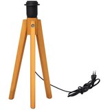  Stona lampa ALBA 1xE27/15W/230V crna/hrast | Eponuda.com