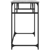  Radni stol boja hrasta 100x45x76 cm konstruirano drvo i čelik | Eponuda.com