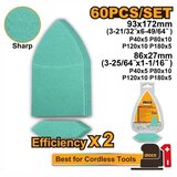 Ingco akts938660 set brusnih papira 60/1 super ( AKTS938660 ) Cene