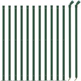  Ograda od žičane mreže s prirubnicom zelena 1,1x25 m | shoptok.hr