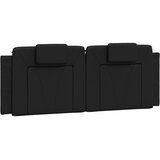  Okvir za krevet Viana s LED-om bez madraca crni 140x190 cm | shoptok.hr