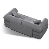 Cosmopolitan Design Svijetlo siva sklopiva sofa od bouclé tkanine 206 cm Kemi – | shoptok.hr