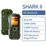 Ipro shark ii green feature mobilni telefon 2G/GSM/DualSIM/IP67/2500mAh/32MB/Srpski