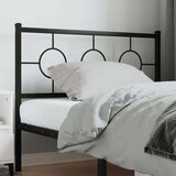 vidaXL metalno uzglavlje crno 107 cm | shoptok.hr