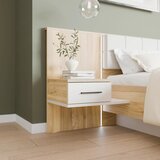 Modern Living Nočna Omarica Bellevue, Peščena Barva, Barva Hrasta | Shoptok.si