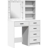  Toaletni stol 2 pcs Bijelo 50 x 41 x 135 cm Konstruirano drvo | shoptok.hr