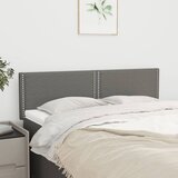  Uzglavlja tamnosiva 144x5x78/88 cm od tkanine | shoptok.hr