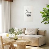  Plakat - Black and White: Home Sweet Home 60x90 Bez okvira s margom | shoptok.hr