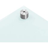  Kuhinjske zaštite od prskanja 2 kom bijele 80 x 50 cm staklene | shoptok.hr