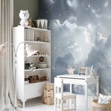  Foto tapeta - Astral Calm: Stars Scattered Over Delicate Clouds 250x175 | shoptok.hr