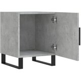  Noćni ormarići 2 kom boja betona 40x40x50 cm konstruirano drvo | shoptok.hr