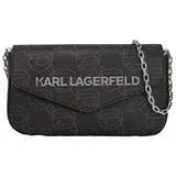 Karl Lagerfeld Torbe IKON MONOGRAM Črna
