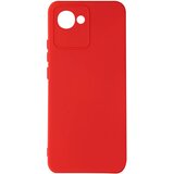 AVIZAR Poltrdi silikonski ovitek Realme C30 z mehkim zakljuckom - rdec, (20714938) | Shoptok.si
