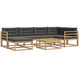  Set vanjskih sofa 7 pcs Bijela i antracit | Eponuda.ba