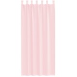 Voile zavjese s petljama 2 kom svijetlo ružičaste 140x225 cm | Shoptok.si