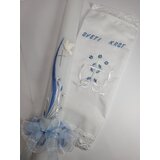  KRSTNI KOMPLET s križcem v sv. modri barvi, tilom in pentljico KRSKMPL 102 | Shoptok.si