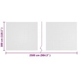 vidaXL Mreža za insekte Bijelo 3 x 25 m HDPE | shoptok.hr