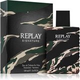 Replay Signature toaletna voda 100 ml za moške | Shoptok.si