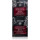 Apivita Express Beauty Grape učvrstitvena maska za obraz 2x8 ml Cene