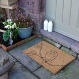 Artsy Doormats Otirač od kokosovih vlakana 40x60 cm Pencil Robin – | shoptok.hr