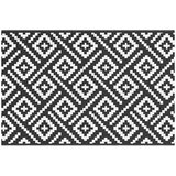 Maison Chic Zunanja Preproga, Rug bela in črna 120x180 cm PP, (22122689) | Shoptok.si