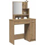  Toaletni stol s ogledalom Artisan hrast 86,5x35x136 cm | shoptok.hr