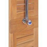 vidaXL Vrtni tuš iz trdne tikovine 70x75x204 cm | Shoptok.si