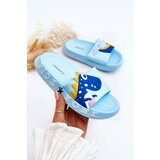 Kesi Kids foam slippers Dinosaur Light Blue Dario Cene