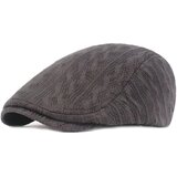 IZMAEL Muška pletena beretka - Siva | shoptok.hr