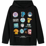 name it Sweater majica 'NKMJimm Pokemon' azur / žuta / crvena / crna Cijene