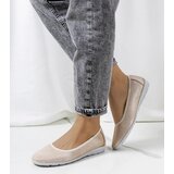 Gemre Beige leather ballet flats Elmas | shoptok.hr