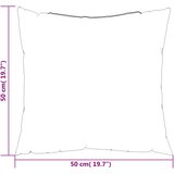  Jastuci za sofu 4 kom kraljevsko plavi 50 x 50 cm od tkanine | shoptok.hr