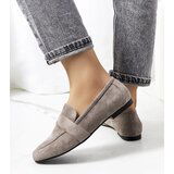 Gemre Gray women's lace-up shoes by Hanna | shoptok.hr