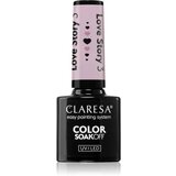 Claresa SoakOff UV/LED Color Love Story gel lak za nohte odtenek 3 5 g Cene