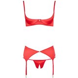 Cottelli Odprt komplet za prsi (rdeča) - 85C/L | Shoptok.si