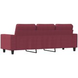  Trosjed od tkanine crvena boja vina 180 cm | shoptok.hr