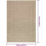 Tepih ZIZUR 120 x 170 cm s izgledom jute unutarnji i vanjski | shoptok.hr