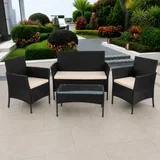Baštenska garnitura crna Bay 22-6210B