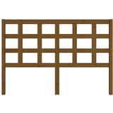 Posteljno vzglavje medeno rjavo 145,5x4x100 cm trdna borovina, (20685081) | Shoptok.si