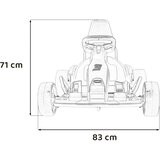  Gokart Fast 3 Drift vehicle White | shoptok.hr